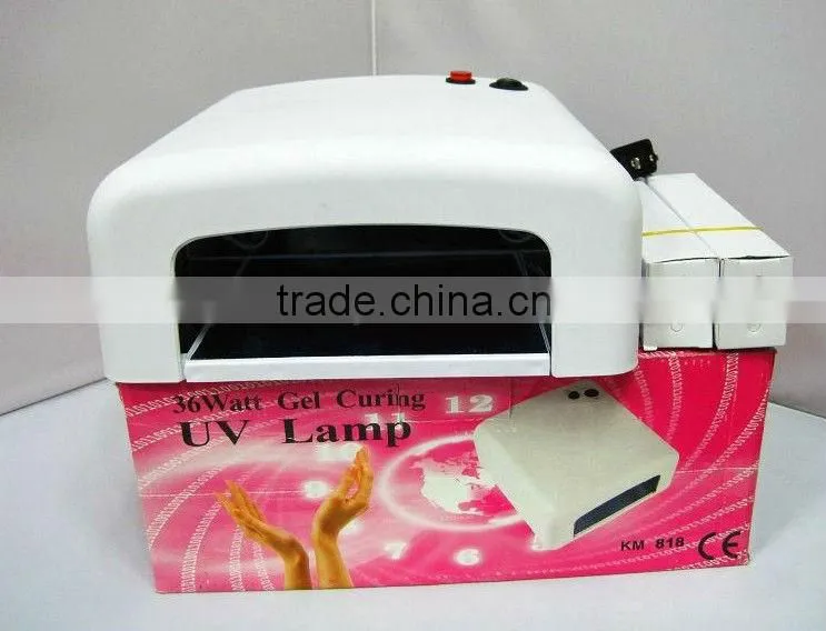 Nail UV Lamp Nail Gel Dryer 36W 100V-127V + 4 x 9w Tube