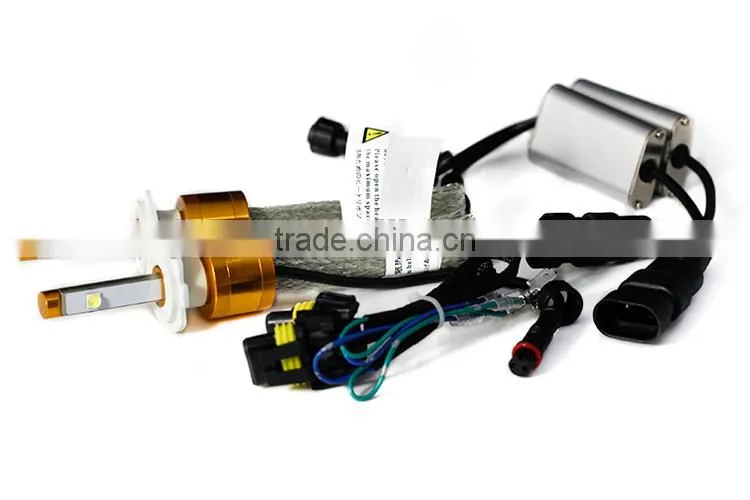 2016 New Super Bright 9600LM 12-24v H1 H4 H7 H8 H11 H13 9005 9006 40w Led Headlight Bulb for car H7 auto led headlight