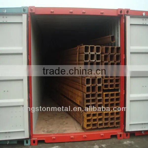 cold formed black welded square steel pipes
