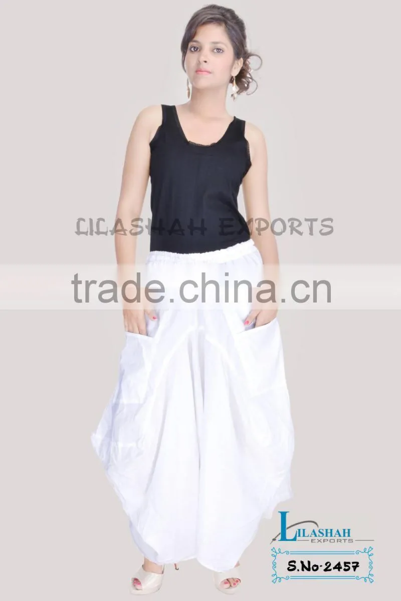 2457 Cotton Skirts Garments Supplier Algadon Falda Coton Jupe cotton beachwear summer dress