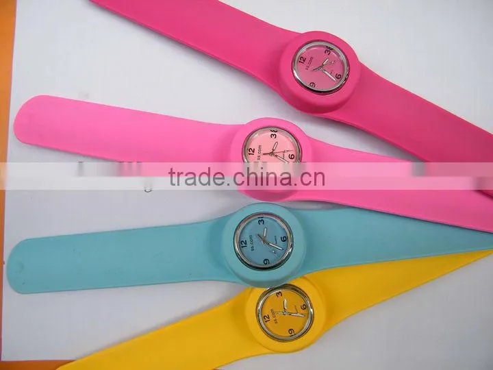NEW Model Square Jelly Silicone Slap Watch