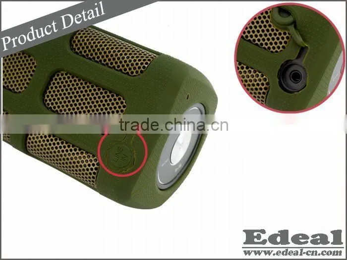 Portable water proof motorcycle bluetooth speaker with power bank function for outdoor use