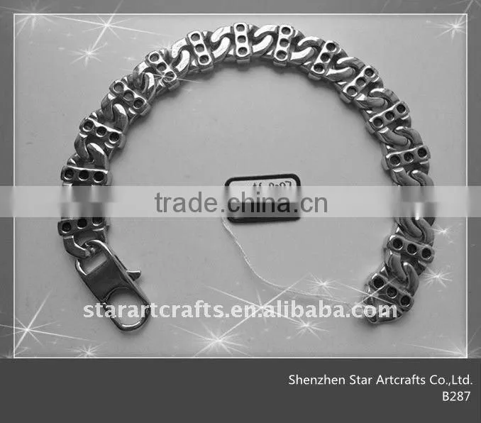 316 stainless steel hot sale bracelet 2013