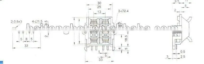 Wire Clip speaker socket