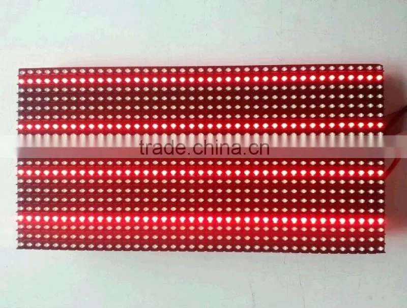 led module p10 red blue yellow white single color outdoor waterproof