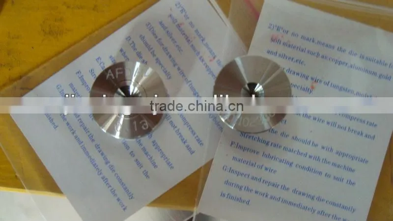 diamond wire drawing die for carton steel