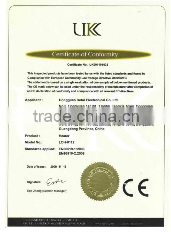 Finned tubular heater with high thermal efficiency and high precision