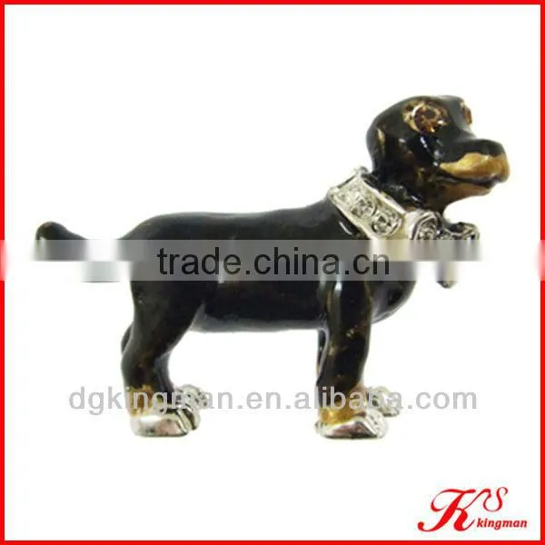 New Fashion Austrian Crystal Dog Brooch