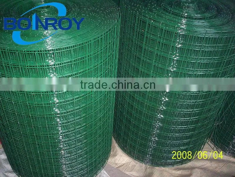 1/4 inch pvc coated galvanized welded wire mesh