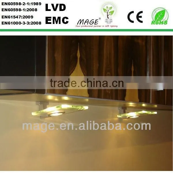triangle iron material elegant under cabinet kitchen light
