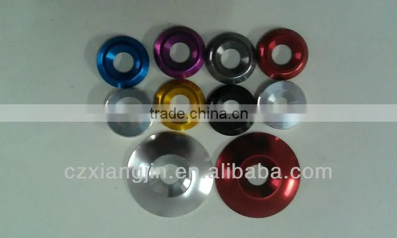 cnc oxidizable aluminum gasket & washer