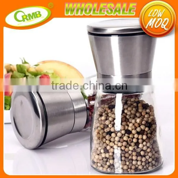 2016 top quality Stainless Steel Manual Salt Pepper Mill
