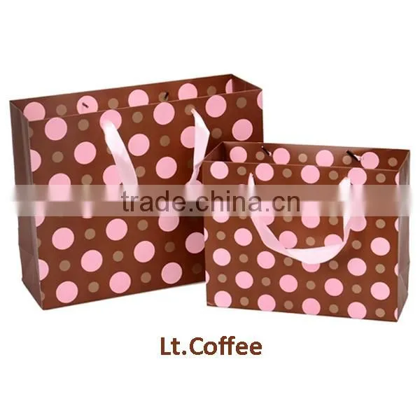 Fashion Modern Colorful Paper Shopping Bag