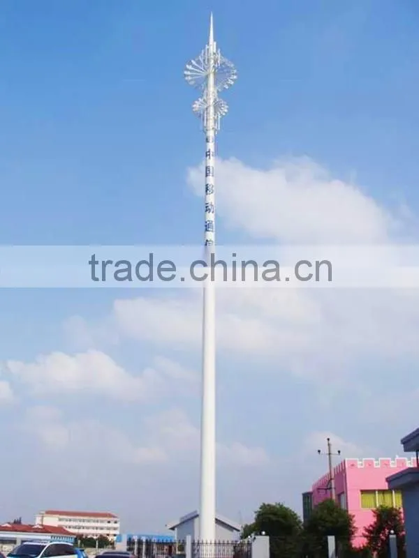 Base Station Monopole Antenna Tower