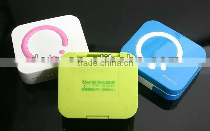 mini contact lense container