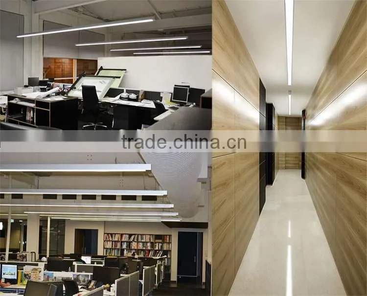 New design easy installed 4ft 5ft AC85-265V 50W 110LM/W hanging led line light