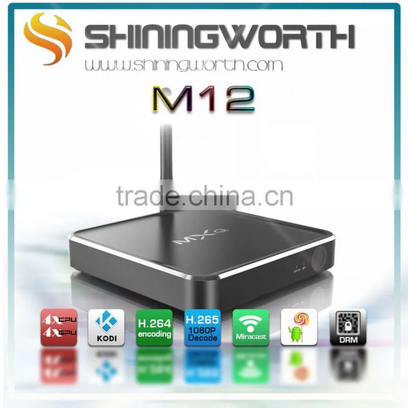 MXQ! android tv box Amlogic S805 1G 8G android 5.1 1at kodi 15.2 Quad-core google Android tv box