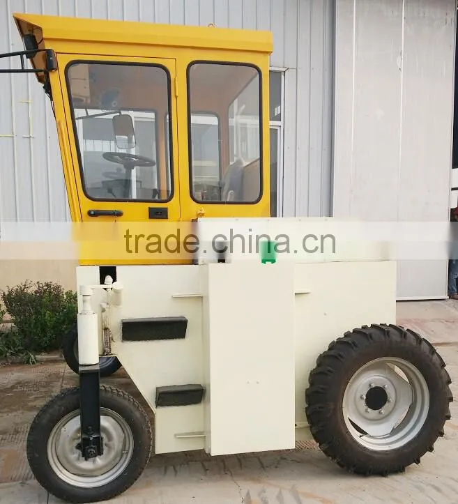 Self-propelled organic fertilizer turning machine