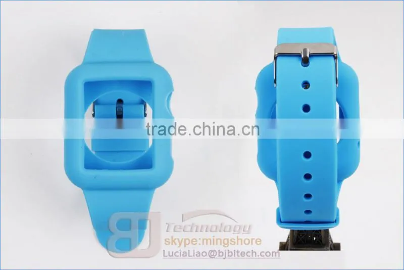 Bojie hotselling Colorful endurable watch bands , soft watch band case, silicone watch band for Apple