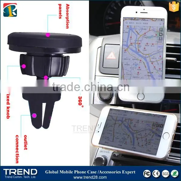 universal air vent magnetic car phone holder for iphone 6 6s