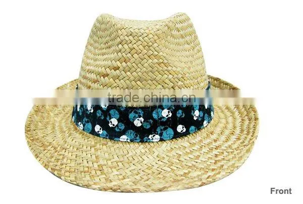 Khaki man straw cap