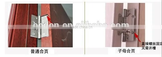 Steel door hardware hinge Brass door hinge