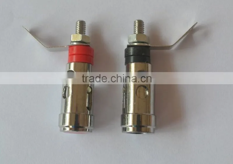 Spring Loaded Gold Plated Speaker Binding Posts Terminals