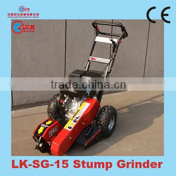 LK-SG-15 15HP gasoline stump grinder for sale