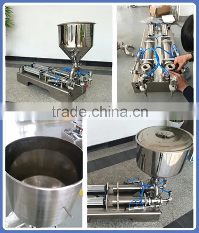 Semi-auto Skin Cream Paste Filling Machine