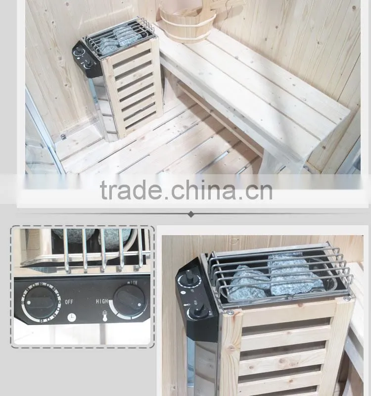 Fico 2016 new!FC-SN02,far-infrared sauna steam house