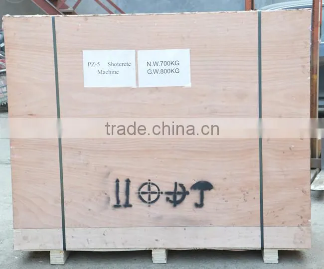 pz-9 high quality shotcrete machine