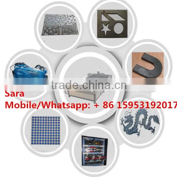 1325 1530 cnc advertising plasma cutting machine/used cnc plasma cutting machines