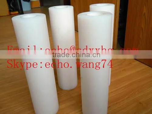 Hard heat resistant plastic UHMWPE/HDPE rods, Solid plastic rods, UHMWPE/HDPE rods