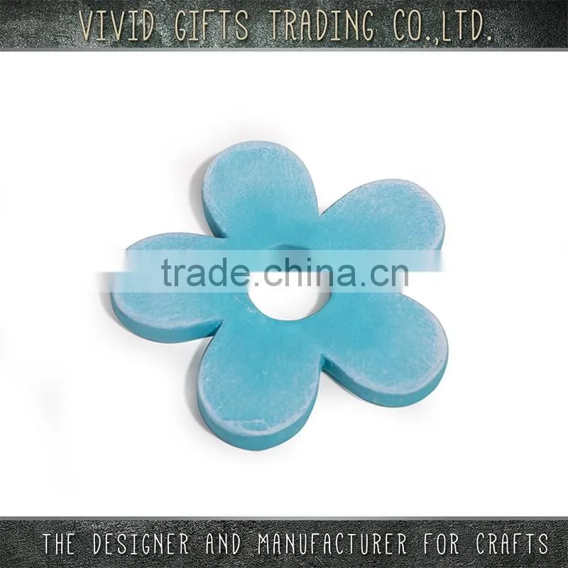 Ceramic five leaf flowers in more colors decoration