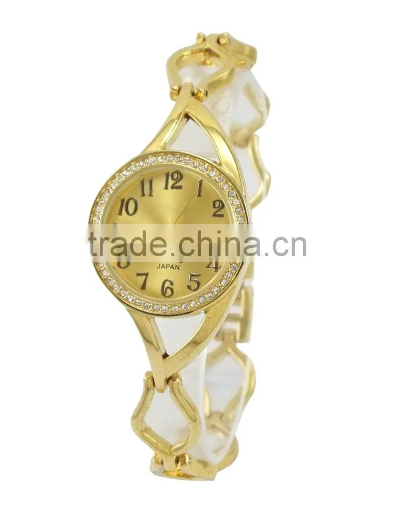 Summer fashion bracelet design timepieces Japan quartz stylish girl's watch