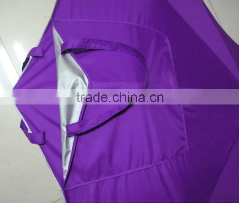 F250D popular 3 folding lady shopping bag umbrella with UV