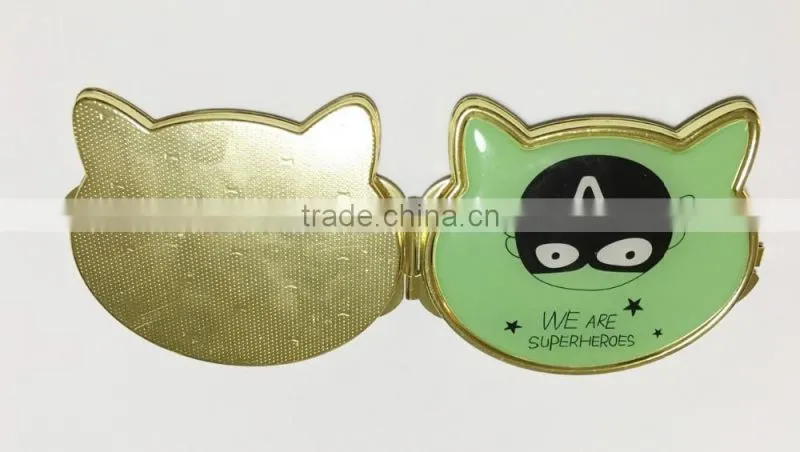 Square Fashion And Cheap Pocket Mirror For Promotional compact Mirror