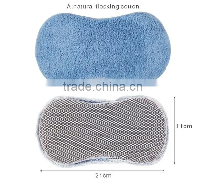 China BSCI microfiber cloth sponge pad car cleaning spong