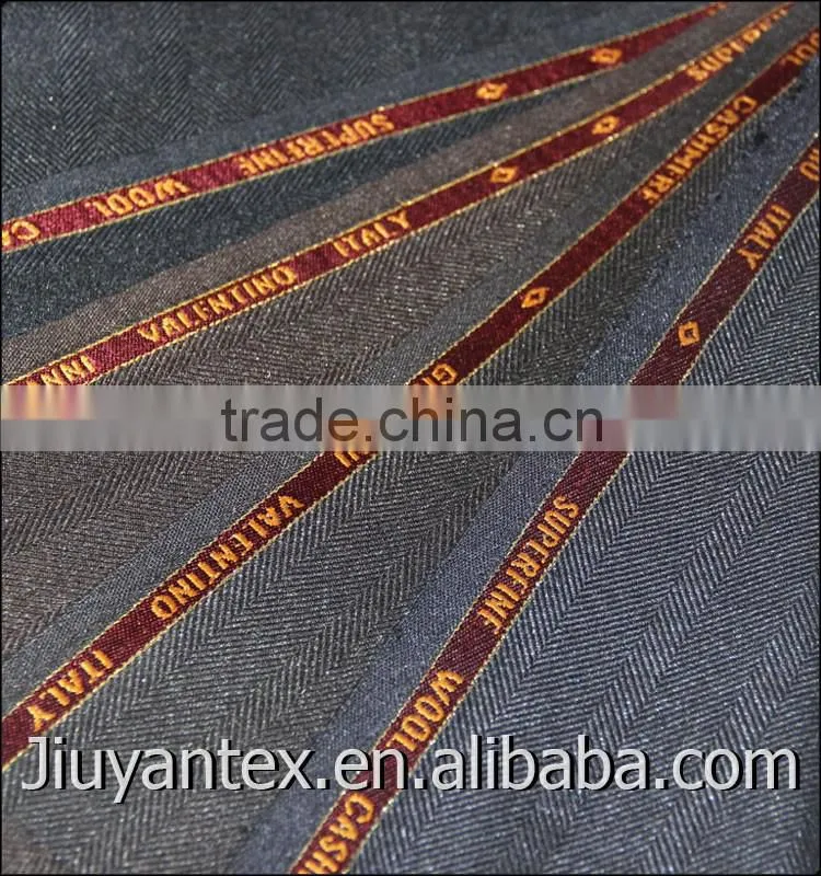 Heavy trw superfine quality tr wool blend cashmere herringbone glitter man luxurious suiting coat fabric cheaper price in China