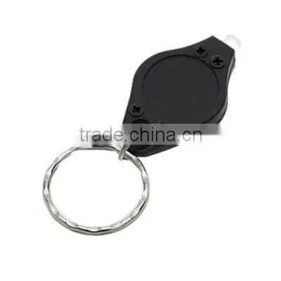 portable mini led torch with keychain