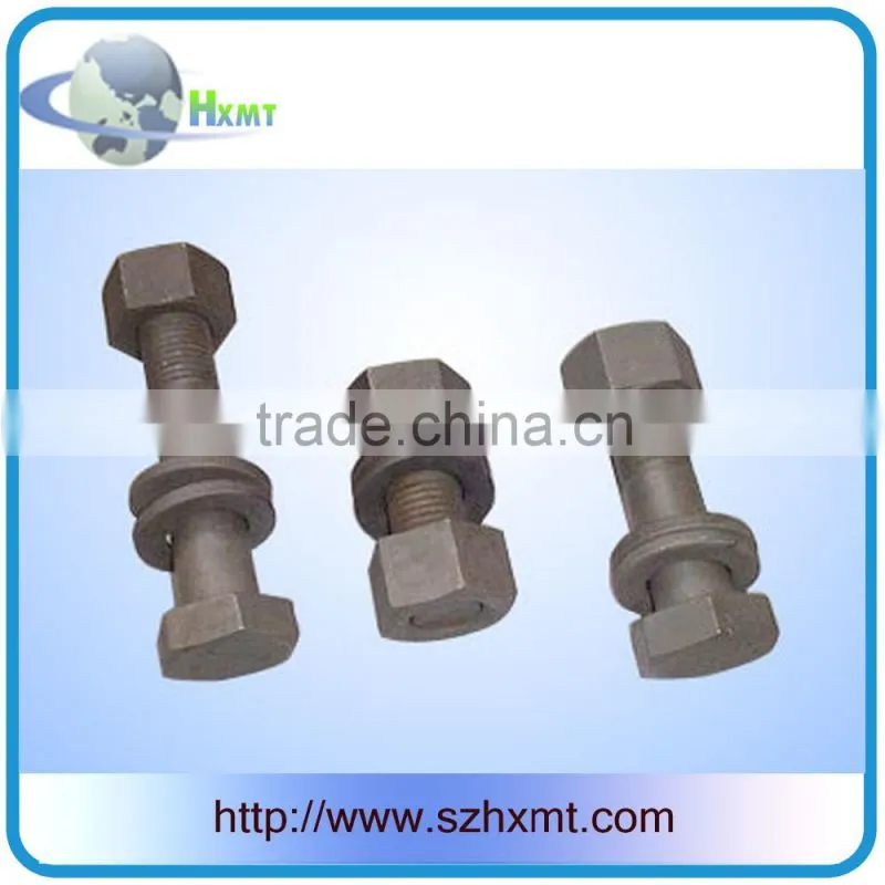 Steel Structure hexagon bolts /nuts from China factory/supplier/manufacturer