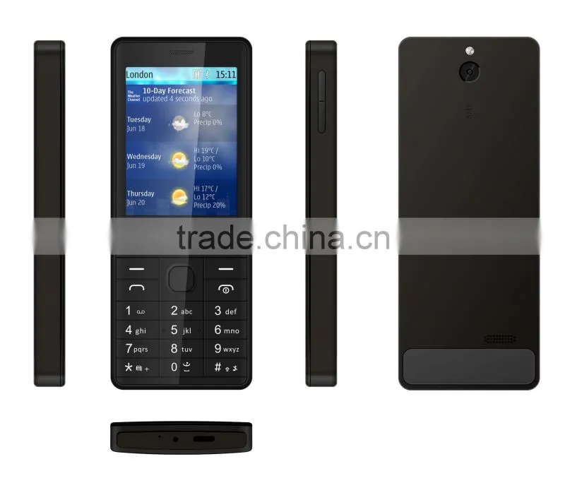 Pear phone price Asha515 2.4inch dual sim China mobile phone