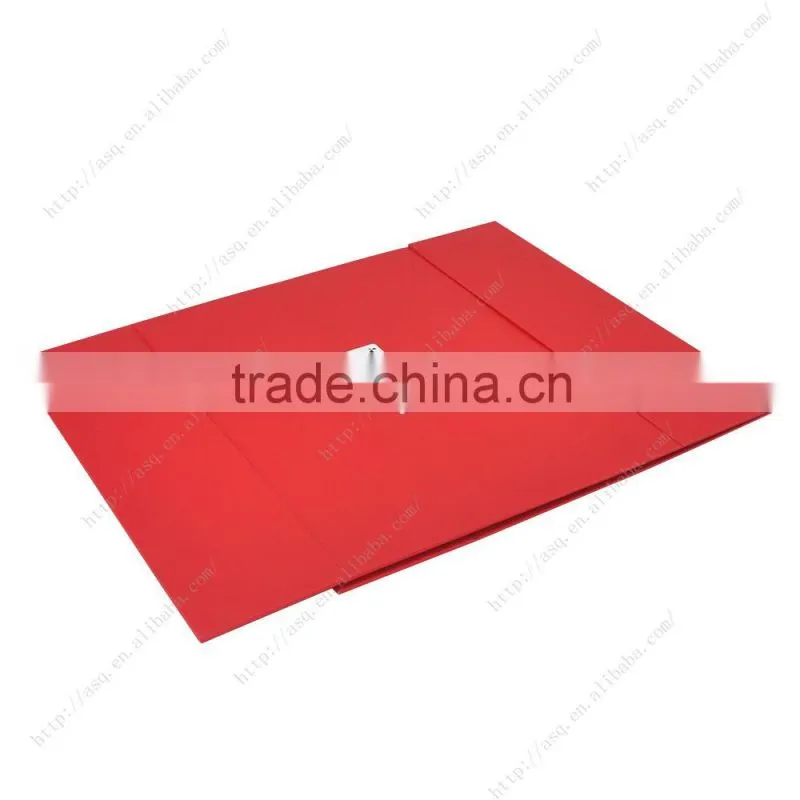 chinese red foldable magnetic closure gift paper box