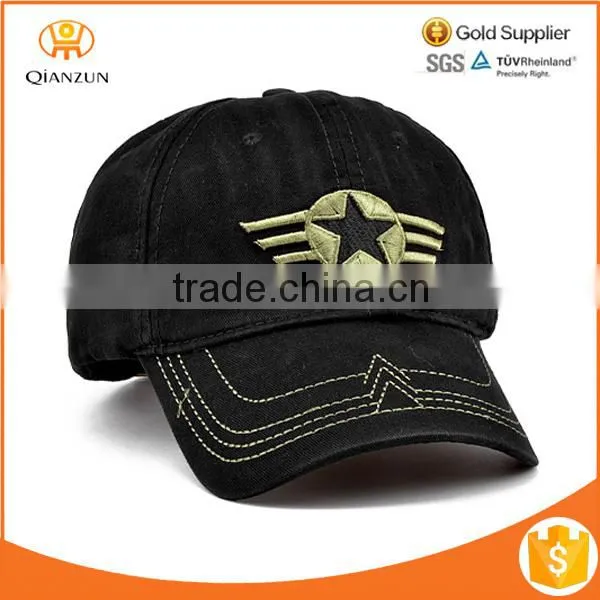 letters embroidered black baseball cap hats