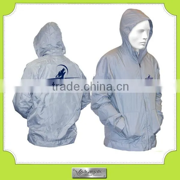 wind-proof, water-proof men's red nylon winter ski jacket