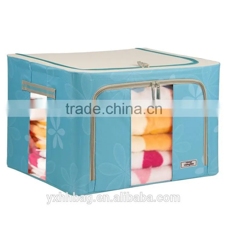 Foldable polyester waterproof storage bag for bedroom