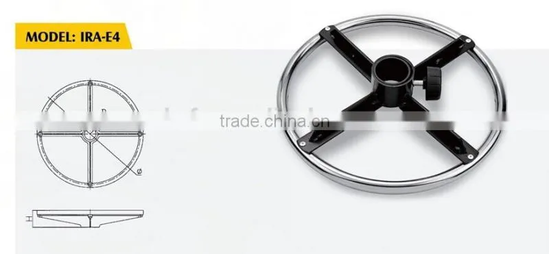 iron round office chair base IRM-E4
