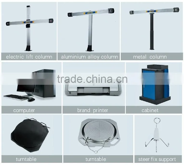 precision 3d four wheel alignment machine price for sale with CE approval