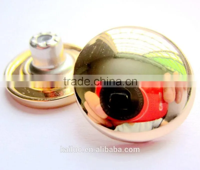 shiry gold color button