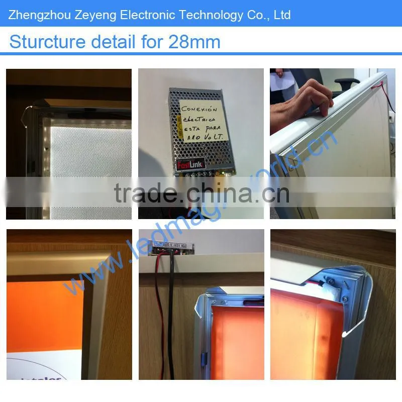 Attractive Super Bright Glass Poster Frame